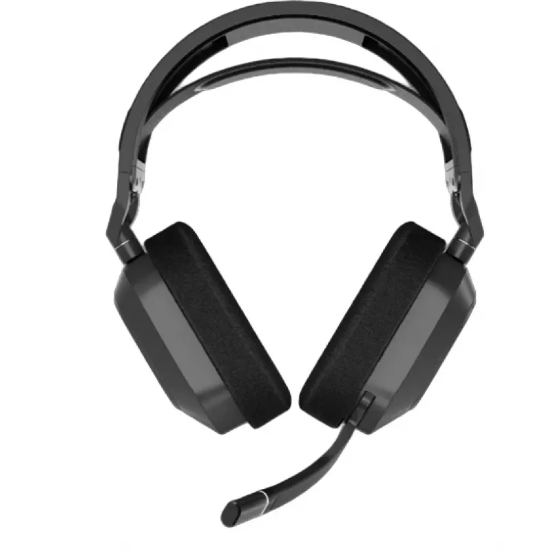 CORSAIR žaidimų ausinės HS80 Max – belaidės – plieno pilka