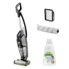 Bissell CrossWave HydroSteam PET Select vertikalus siurblys šlapiam ir sausam valymui, be maišelio, 1100 W, pilka