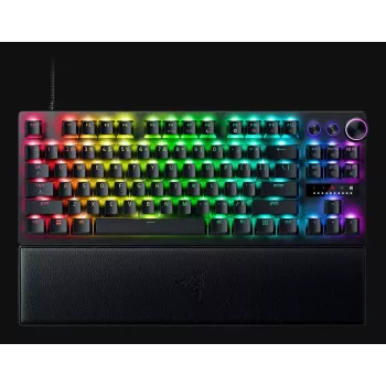 Razer Huntsman V3 Pro Tenkeyless klaviatūra su optiniais jungikliais RGB juoda
