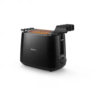 Philips Daily Collection HD2583/90 skrudintuvas 8 riekės 600 W juodos spalvos