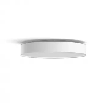 Philips Hue White ambience Enrave didelis lubinis šviestuvas, protingas lubinis šviestuvas, Bluetooth, baltas, LED, metalas, nekeičiama lemputė
