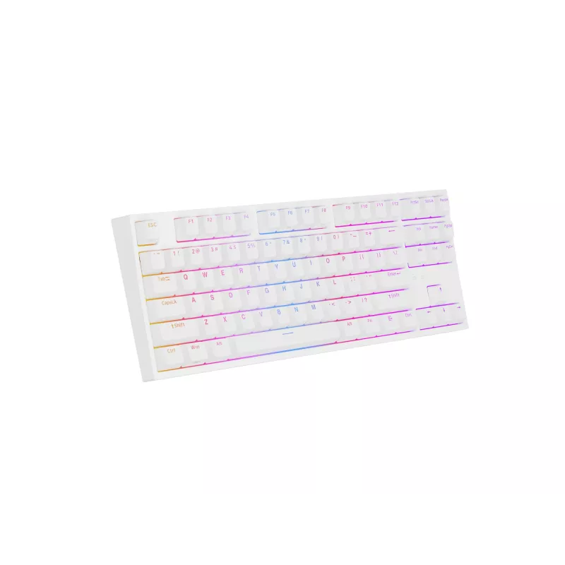 GENESIS Thor 404 TKL klaviatūra žaidimams USB QWERTY US International balta