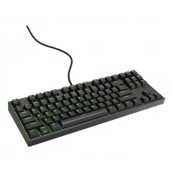 GENESIS Thor 404 TKL klaviatūra žaidimams USB QWERTY JAV anglų juoda