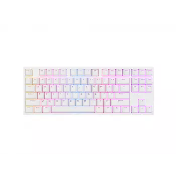 GENESIS Thor 404 TKL klaviatūra žaidimams USB QWERTY US International balta