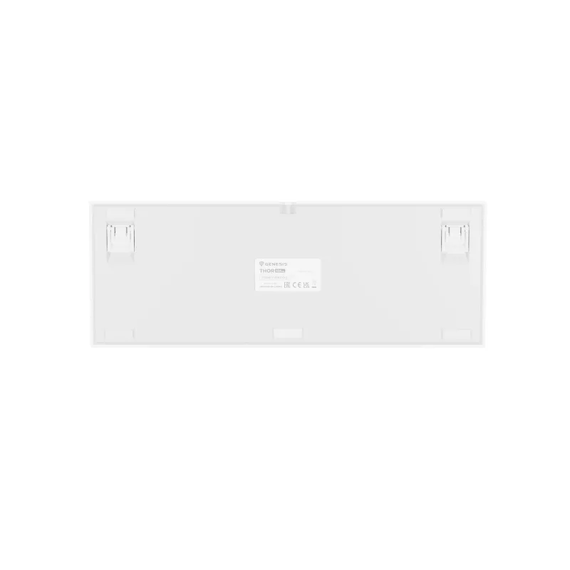 GENESIS Thor 404 TKL klaviatūra žaidimams USB QWERTY US International balta