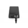 DIGITUS Gigabit PoE+ skirstytuvas, 10/100/1000 Mbps, 24W Įėjimas: 802.3at PoE, Išėjimas: 5V/2A, 9V/2A, 12V/2A, plastikinis korpusas, juodas