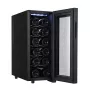 Termoelektrinis vyno šaldytuvas Adler AD 8083 — 12 butelių, laisvai pastatomas, juodas, 33 L, 12–18 °C