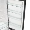 Gorenje NRK6202EBXL4 šaldytuvas-šaldiklis, laisvai pastatomas, 331 L, juodas