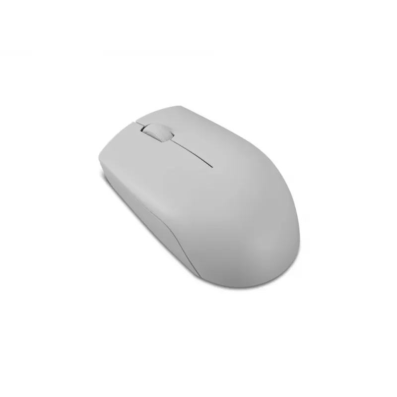 Belaidė pelė Lenovo Compact Mouse Arctic Grey – ambidekstrinė, RF, 1000 DPI, 3 mygtukai