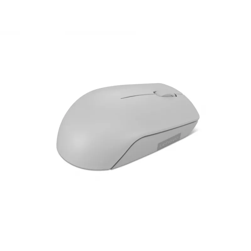 Belaidė pelė Lenovo Compact Mouse Arctic Grey – ambidekstrinė, RF, 1000 DPI, 3 mygtukai