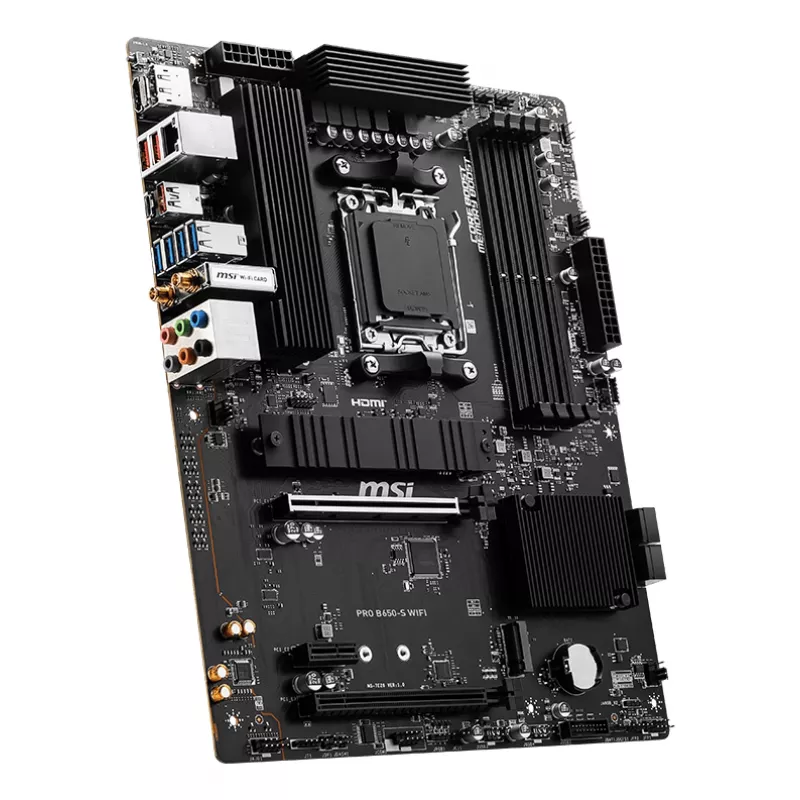 MSI PRO B650-S WIFI pagrindinė plokštė AMD B650 Socket AM5 ATX