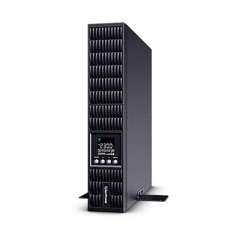 Nepertraukiamo maitinimo šaltinis CyberPower OLS2000ERT2UA, 2 kVA / 1800 W, 8x C13, dvigubos konversijos (Online), LCD
