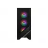 PC korpusas MSI MAG FORGE 120A AIRFLOW Midi Tower – juodas, grūdintas stiklas, tinklelis, 3×120mm priekiniai ventiliatoriai, 2×120mm viršutiniai ventiliatoriai, ATX palaikymas