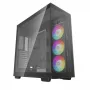 PC korpusas DeepCool CH780 Tower — Full Tower, E-ATX palaikymas, grūdintas stiklas, aRGB, USB-C, maksimalus GPU 480 mm