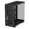 DeepCool CH780 Full Tower korpusas žaidimų kompiuteriui, E-ATX, grūdinto stiklo šoninis langelis, be maitinimo šaltinio, juodas