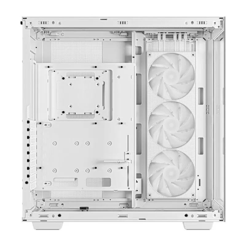 Korpusas DeepCool CH780 WH Baltas – Full Tower, E-ATX, grūdintas stiklas, aRGB, 48 cm GPU, 13,2 cm aušintuvas