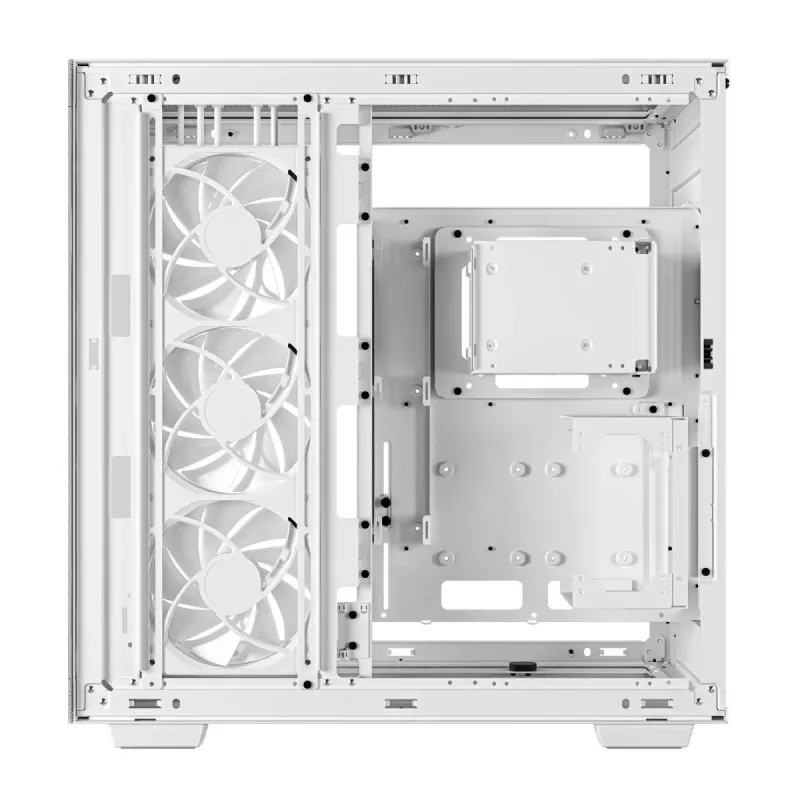 Korpusas DeepCool CH780 WH Baltas – Full Tower, E-ATX, grūdintas stiklas, aRGB, 48 cm GPU, 13,2 cm aušintuvas