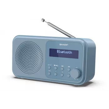 Sharp DR-P420(BL) Tokyo nešiojamasis skaitmeninis radijas, DAB, DAB+, FM, 2 W, AAC