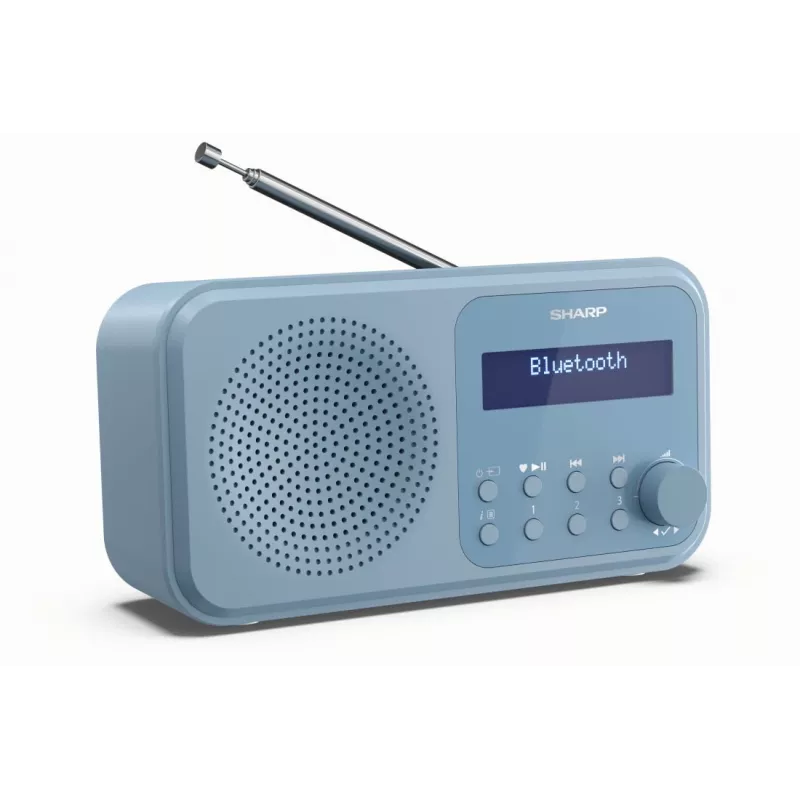 Sharp DR-P420(BL) Tokyo nešiojamasis skaitmeninis radijas, DAB, DAB+, FM, 2 W, AAC