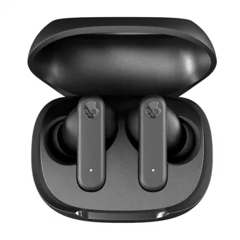 Belaidės ausinės Skullcandy Smokin’ Buds, TWS, intraauralinės, 20–20000 Hz, 40,6 g, juodos