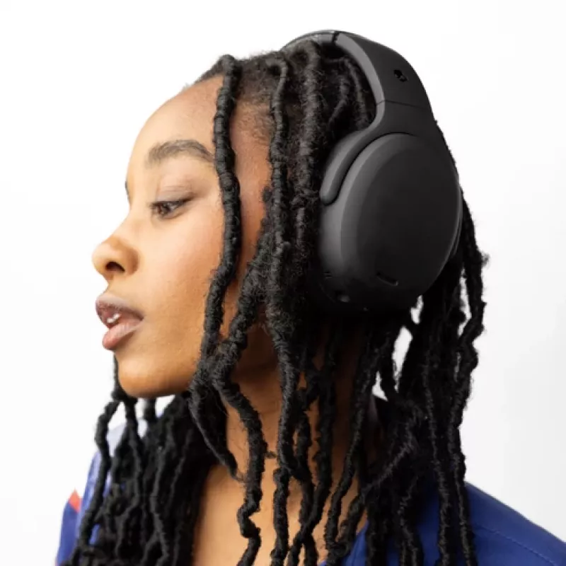 SKULLCANDY ausinės Crusher ANC 2 – stereo, belaidės, juodos