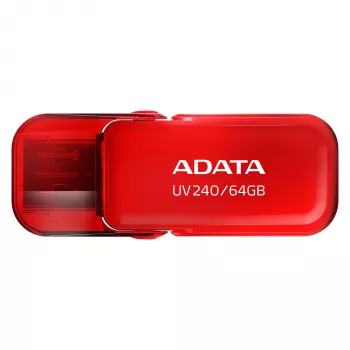 ADATA UV240 USB atmintinė 64 GB USB Type-A 2.0 Raudona