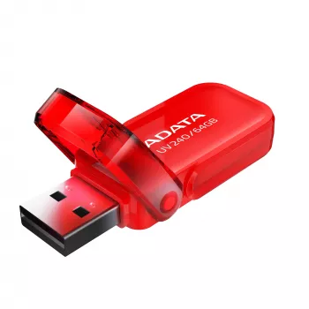 ADATA UV240 USB atmintinė 64 GB USB Type-A 2.0 Raudona