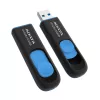 ADATA UV128 512 GB USB atmintukas USB Type-A 3.2 Gen 1 juodas, mėlynas