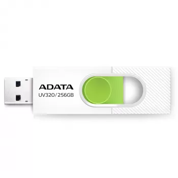 ADATA UV320 USB atmintukas 256 GB USB Type-A 3.2 Gen 1 (3.1 Gen 1) Žalia, Balta