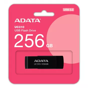 ADATA UC310 USB atmintukas 256 GB USB Type-A 3.2 Gen 1 (3.1 Gen 1) Juodas