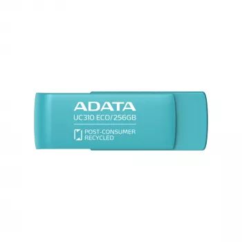 ADATA UC310 ECO USB atmintukas 256 GB USB Type-A 3.2 Gen 1 žalias