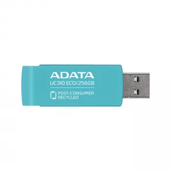 ADATA UC310 ECO USB atmintukas 256 GB USB Type-A 3.2 Gen 1 žalias