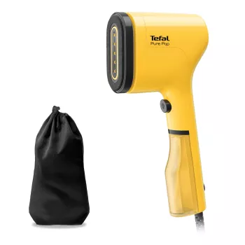 Rankinis garinis drabužių garintuvas Tefal DT2026 — 0,07 L vandens talpa, 1300 W, geltonas