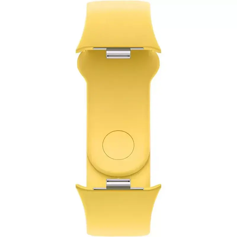 Pakeičiamas TPU dirželis Xiaomi Smart Band 8 Pro – citrinų geltona