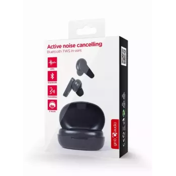 GEMBIRD Malmo belaidžiai TWS ausinės su ANC – stereo – Bluetooth – juodos