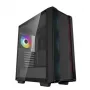 PC korpusas DeepCool CC560 ARGB V2 Midi Tower Juodas — ATX/Micro‑ATX/Mini‑ITX, grūdintas stiklas, aRGB, telpa iki 370 mm GPU