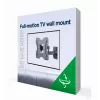 TV laikiklis Gembird WM-42ST-01 106,7 cm 20 kg Juodas