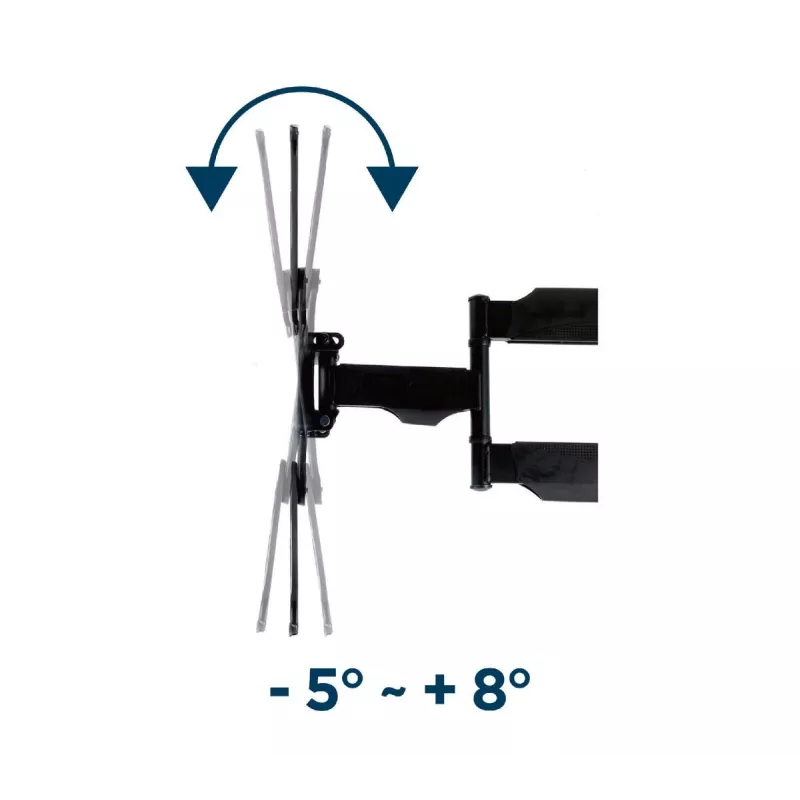 GEMBIRD Premium pilno judesio TV sieninis laikiklis, 32-55 col., 32 kg