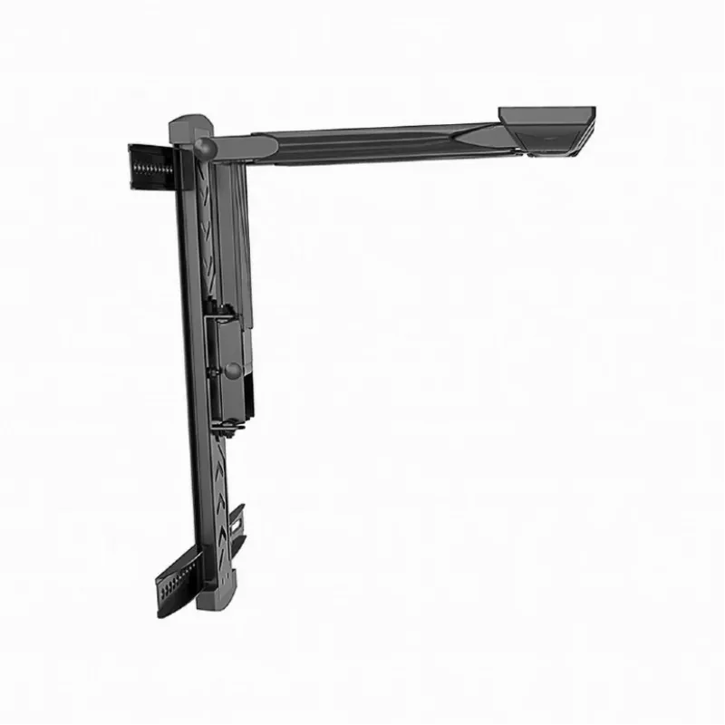 Gembird WM-55ST-02 judamas sieninis TV laikiklis 32–55" ekranams, VESA 100x100–400x400, pasvirimas nuo -5° iki 8°, sukimas ±90°, maks. 30 kg, plieninis, juodos spalvos