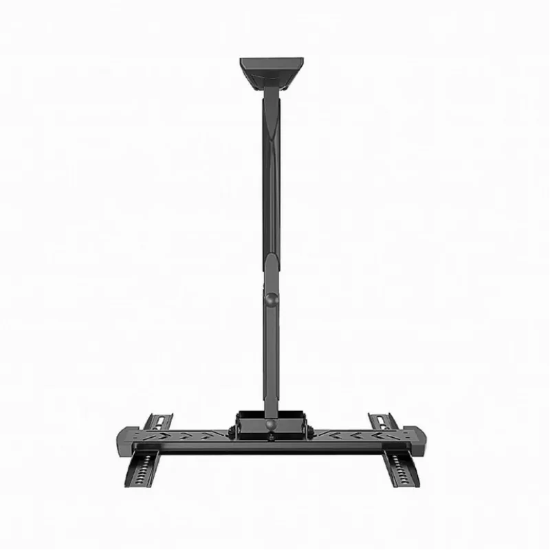 Gembird WM-55ST-02 judamas sieninis TV laikiklis 32–55" ekranams, VESA 100x100–400x400, pasvirimas nuo -5° iki 8°, sukimas ±90°, maks. 30 kg, plieninis, juodos spalvos