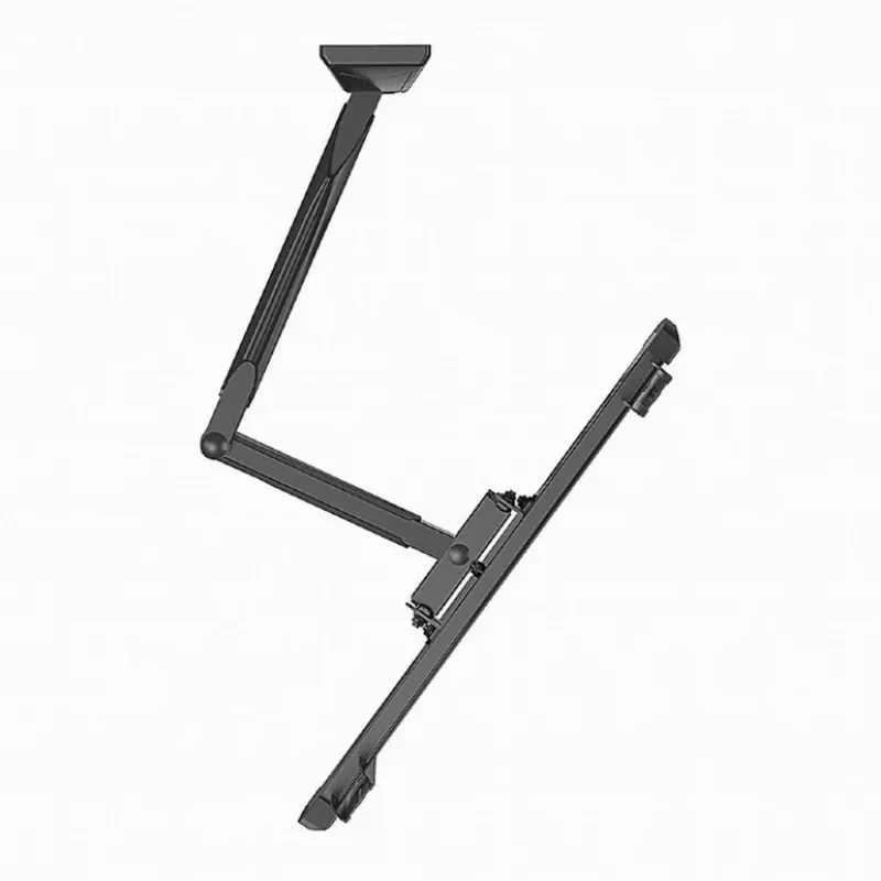 Gembird WM-55ST-02 judamas sieninis TV laikiklis 32–55" ekranams, VESA 100x100–400x400, pasvirimas nuo -5° iki 8°, sukimas ±90°, maks. 30 kg, plieninis, juodos spalvos