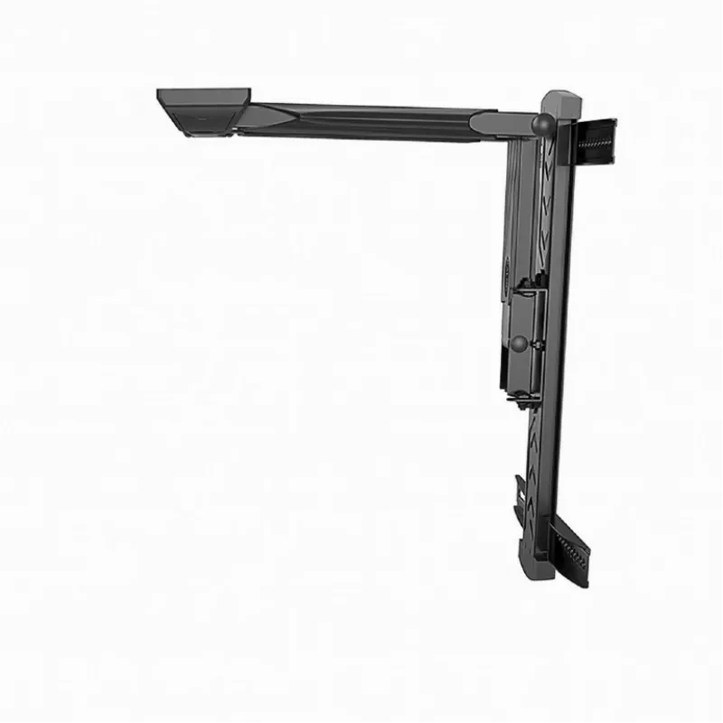 Gembird WM-55ST-02 judamas sieninis TV laikiklis 32–55" ekranams, VESA 100x100–400x400, pasvirimas nuo -5° iki 8°, sukimas ±90°, maks. 30 kg, plieninis, juodos spalvos