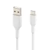 USB laidas Belkin BoostCharge CAB001BT1MWH 1 m USB A į USB C baltas