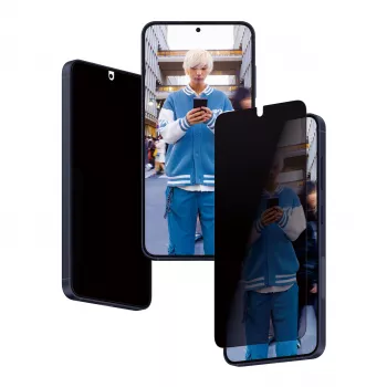 PanzerGlass ® Privatumo apsauginis stiklas Samsung Galaxy S24 | Ultra-Wide Fit su EasyAligner
