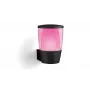 WiZ sieninis šviestuvas ELPAS, išmanus, Wi-Fi/Bluetooth, juodas, LED, metalas/plastikas