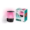 WiZ sieninis šviestuvas ELPAS, išmanus, Wi-Fi/Bluetooth, juodas, LED, metalas/plastikas