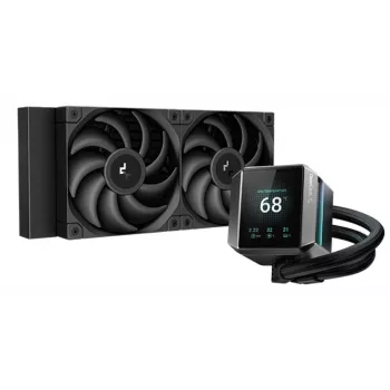 DEEPCOOL Mystique 240 procesoriaus skysčio aušintuvas 12 cm - juodas