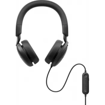 DELL Pro Plus laidinė ausinė su ANC - WH5024, laidinė, pokalbiams/muzikai, 20-20000 Hz, 189 g, ausinės, juoda