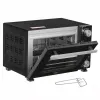 Elektrinė stalviršinė orkaitė Adler AD 6024 – kompaktiška, 22 l, 1300 W, juoda