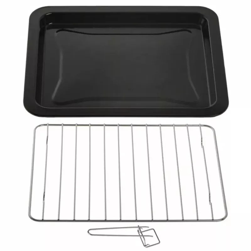 Elektrinė stalviršinė orkaitė Adler AD 6024 – kompaktiška, 22 l, 1300 W, juoda